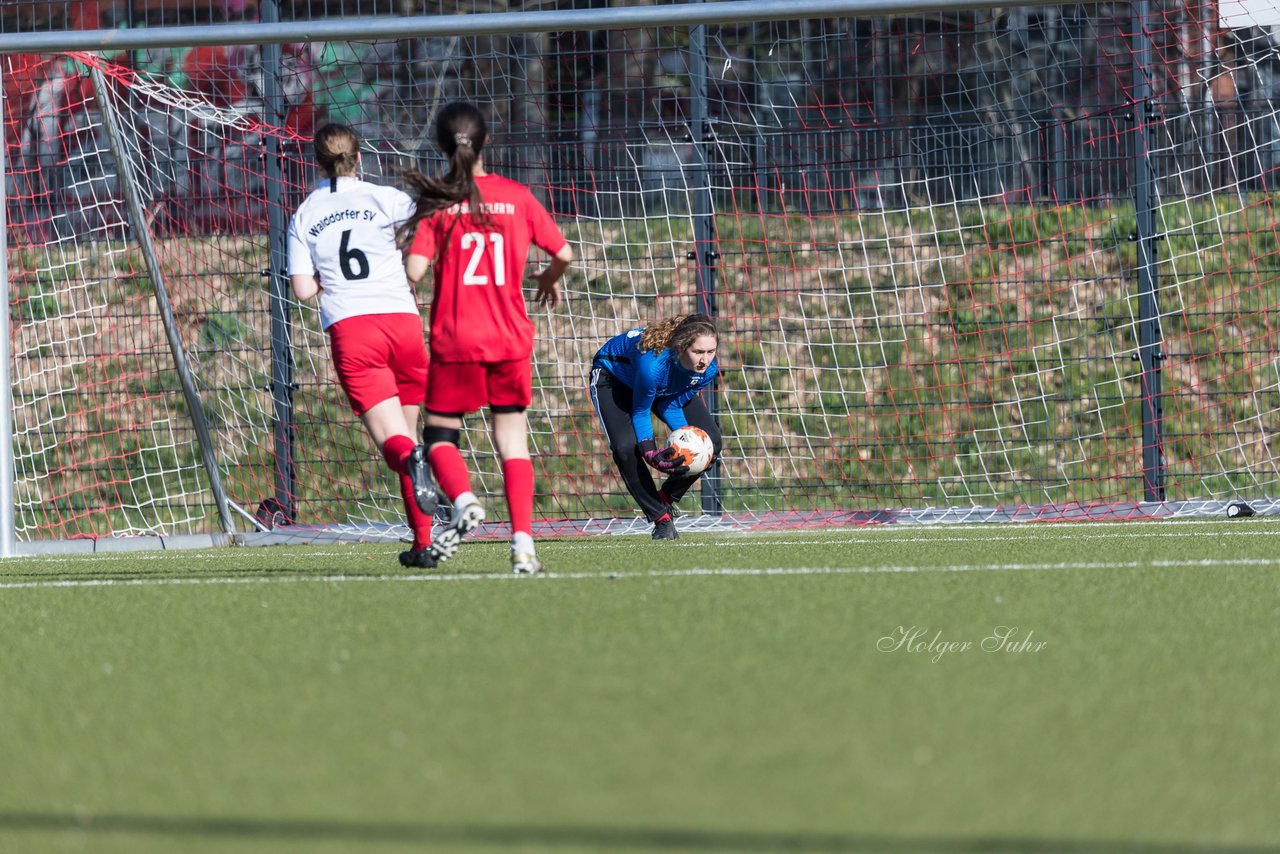 Bild 67 - wBJ Walddoerfer - Eimsbuettel : Ergebnis: 5:3